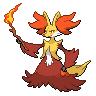 Sprite for Delphox